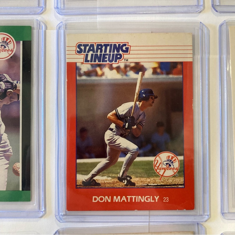 Lot of 9 Vintage 80s-90s Don Mattingly Baseball Cards New York Yankees - Picture 15 of 16